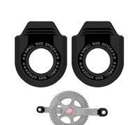 Genérico Couronnes - Protecteur De Manivelle De Vélo, Manchon Léger Anti-Collision | Couvercle Pour Manivelle De Bicyclette,Pour Route Ville Extérieur Cyclisme VTT Trajet Domicile-Travail Longue