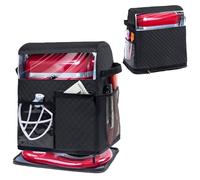 Genérico Couvercle De Batteur Sur Socle - Housse De Comptoir Pour Robot Sur Socle Avec Base Coulissante | Cache-Poussière Polyester Anti-Taches | Poches De Rangement Accessoires | Protection Cuisine