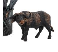 Genérico Cow Animal Figurines, Bull Statue Model, 5.12x2.48 Inches Collection Playset, Fun Cow Figures, Farm Animal Toys, Suitable for Family, Kids, Teens, and Friends