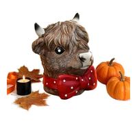 Genérico Cow Figurines Tabletop Cute Scottish Farmhouse Home Decor