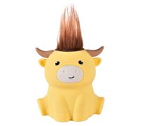 Genérico Cow Lamp | Night Light Baby Touch Lamps Bedside Dimmable Nightlight | USB Rechargeable Portable Table Lights for Home Bedsides College Dormitory Bedroom Nursery Indoor Hotel