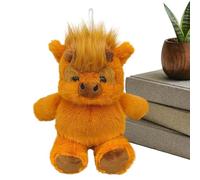 Genérico Cow Plush Toy, Soft Stuffed Animal Doll, 13.78 Inches Cute Cattle Plushes with Comfortable Fabric, Stuffed Toy Design, Plush Animal Doll with Sweet Expression, Toys for Home Gift Use