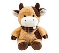 Genérico Cow Stuffed Animal | Cute Plush Animal Toy Living Room Decor