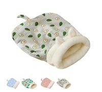 Genérico Cozy Pet Nest for Cats and Dogs, Cat Dog Sleeping Bag for Indoor, Cat Sleeping Bag for Indoor Cats Autumn Winter with Pillow, Self-Warming Pet Nest for Small Dogs (Light Green)