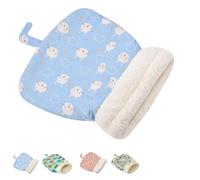 Genérico Cozy Pet Nest for Cats and Dogs, Cat Dog Sleeping Bag for Indoor, Cat Sleeping Bag for Indoor Cats Autumn Winter with Pillow, Self-Warming Pet Nest for Small Dogs (Blue)