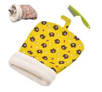 Genérico Cozy Pet Nest for Cats and Dogs, Cat Sleeping Bag, Dog Sleeping Bag, Cat Nest, 2025 New Pet Bed, Portable Cave Bed Portable Warm for All Seasons Indoors (Yellow)