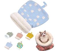 Genérico Cozy Pet Nest for Cats and Dogs,Cat Sleeping Bag for Indoor Cats,Winter-Warm Cute Cartoon Pattern,Indoor & Outdoor for Cat & Small Dog (S-D)