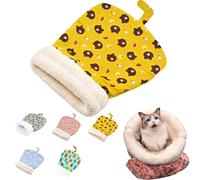 Genérico Cozy Pet Nest for Cats and Dogs,Cat Sleeping Bag for Indoor Cats,Winter-Warm Cute Cartoon Pattern,Indoor & Outdoor for Cat & Small Dog (S-B)