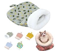 Genérico Cozy Pet Nest for Cats and Dogs,Cat Sleeping Bag for Indoor Cats,Winter-Warm Cute Cartoon Pattern,Indoor & Outdoor for Cat & Small Dog (L-E)