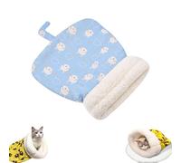 Genérico Cozy Pet Nest for Cats and Dogs, Soft Cat Dog Sleeping Bag, 360° Snuggle Sack Pet Bed, Self-Warming Pets Nest Cat Dog Sleeping Bag for Indoor, Cute Cartoon Design (B)