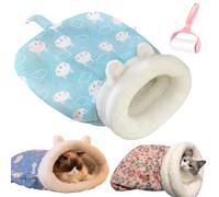 Genérico Cozy Pet Nest for Cats and Dogs, Soft Warm Cat Dog Sleeping Bag, 360° Warm Semienclosed Design Cat Snuggle Sack Pet Bed for All Seasons Indoors