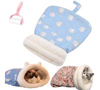 Genérico Cozy Pet Nest for Cats and Dogs, Soft Warm Cat Dog Sleeping Bag, 360° Warm Semienclosed Design Cat Snuggle Sack Pet Bed for All Seasons Indoors