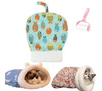 Genérico Cozy Pet Nest for Cats and Dogs, Soft Warm Cat Dog Sleeping Bag, 360° Warm Semienclosed Design Cat Snuggle Sack Pet Bed for All Seasons Indoors