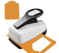 Genérico Craft Hole Cutter - Steel Metal Portable DIY | Precise Label Paper Punch | Manual Shape Circle Edge Margin Embossing Tool For Envelopes Albums Labels Handicrafts Greeting Cards Scrapbook