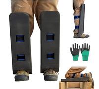 Genérico Crawler Climber Knee Pads, Self-Supporting Adjustable Foam Knee Pads for Attic, Lightweight Work Kneepads with Secure Wrap Straps for Tight-Space Construction,Flooring,Tiling