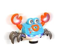 Genérico Crawling Crab Toy - Moving Crab Kids Toy with Music and LED Light Interactive Activity | For Birthday Nursery Boy Girl Learning Educational