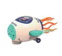 Genérico Crawling Toy - Rechargeable Dancing Rocket Toy - Lighted Projector Music Doll For Festival Indoor Holiday Home Table Event Party Family Boy Kids Aged 3+ Girl