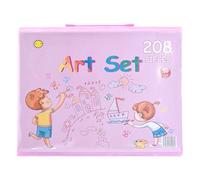Generico Crayons For Adult Coloring Books - 208 Pieces Portable Painting Supplies, Kids Drawing Set For Travel Home Car Studio Outside College Preschool School Mural Party Birthday Holiday Christmas