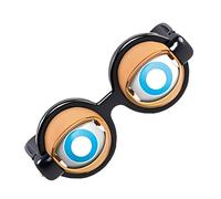 Genérico Crazy Prank Winking Glasses | Funny Goofy Eyes Eyewear | ABS Material | Hilarious Party Goggles | Novelty Costume Accessory | Whimsical Photo Prop | For Men Women Kids Boys Girls Youth