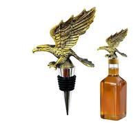 Genérico Creative Eagle Head Ŵine Pourer Spout - Decorative Alloy Wine Extractor Dispenser & Stirrer | Elegant Bar Accessories Liquor Aerator Gift For Men, Father's Day, Wine Lovers & Parties