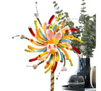 Genérico Creative Pipe Cleaner Kit, New Year Ornament Decor, Light Up Flower Kit, Pipes Cleaner Art Crafts with Handmade Pipe Flowers for Adults Kids Students Teens Home Party 21.65in