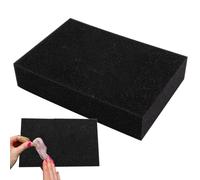 Genérico Creative Wool Mat - Needle Felting Pad for Craft Projects | High-Weave Sponge with Black, Rectangle Knitting Tool, Soft Cushion Base, Home Dorm Apartment Supplies for DIY