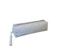 Genérico Creatividad Star Wave Dot Lápiz Caso Minimalista Estilo INS de Gran Capacidad Portátil Multifuncional Bolsa de Maquillaje Bolsa de Almacenamiento