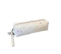 Genérico Creatividad Star Wave Dot Lápiz Caso Minimalista Estilo INS de Gran Capacidad Portátil Multifuncional Bolsa de Maquillaje Bolsa de Almacenamiento