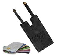 Genérico Credit Card Holder- Leather Credit Card Wallet with Fastening | Card Wallet | Coin Pocket Boot Shaped with Fastening Handmade Slim Purse For Cash Keys Travel