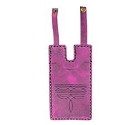 Genérico Credit Card Holder- Leather Credit Card Wallet with Fastening | Card Wallet | Coin Pocket Boot Shaped with Fastening Handmade Slim Purse For Cash Keys Travel