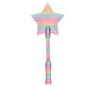 Genérico Credit Card Wand - 3D Printed Contactless Novelty Payment Pranks, Wand to Pay with Star Design, Payment Accessory, Interactive Tool for High-Energy Raves and Public Events, Rainbow mate, Se