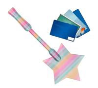 Genérico Credit Card Wand, 3D Printed Contactless Novelty Tool, Wand to Pay with Star Design, for Raves Parties Supermarket Store Coffee Shop Public Transportation Subways Buses