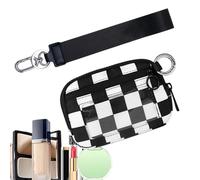 Genérico Credit Card Wristlet - Small Wallet for Women, Coin Pocket with ID Window | Waterproof Compact Design, Top Travel and Daily Use Accessory, Convenient Storage for Women Girls, Black