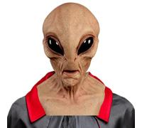 Genérico Creepy Masque Realistic Scary Latex Full Head Headgear Party Prop