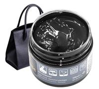 Genérico Crema Cuidado Coche Multifunción - Reparadora Cuero 50 Ml | Gel Renovación Asientos Auto, Limpiador, Tinte Color, Cremas Pintura Automotriz, Kit Renovaciones, Protección Interior, Negro , Se