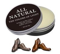 Genérico Crema para El Cuidado Y Protección del Cuero - Bálsamo De 10 Gramos para Pulir Cuero,Acondicionador Brillante para Carteras | para Muebles Bota Asiento Bolso Tapicería Automotriz Cartera