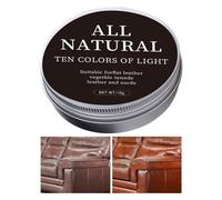Genérico Crema Restauradora para Cuero,Bálsamo De 10 Gramos para Pulir Cuero - Acondicionador Brillante para Carteras,para Muebles Sofá Bolso Tapicería Billetera y Automóvil