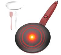 Genérico Crepera instantánea, Estufa - Widely Used Versatile antiadherente Máquina eléctrica para, hacer crepé instantáneo Control, automático de temperatura 7 8 | Multipurpose Outdoor Indoor Utility