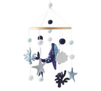 Genérico Crib Mobile - Sea Themed Neutral Crib Mobile | Whale Coral