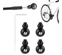 Generico Crimpados para extremos del cable de bicicleta, puntas para extremos del cable de bicicleta, 4 puntas de freno con llave, cubrecables interior de aleación de aluminio, engarces para Fil