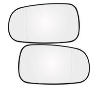 Genérico Cristal Retrovisor para Saab 93 95 9-3 9-5 2003-2012 Espejo Retrovisor Izquierdo Y Derecho Placa Retrovisora Gran Angular Calefactable Cristal Espejo Reemplazar(L+R)