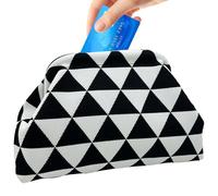 Genérico Crochet Clutch Purses, Travel Dumpling Pouch, 11.81x3.54x7.87 inches, Handwoven Texture, Zipper Closure, Stylish Companion, Lightweight Summer Evening Bag for Weddings Vacations Parties