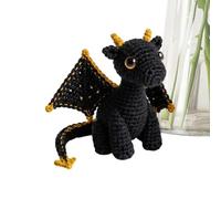 Genérico Crochet Dragon, Pocket Emotional Doll, Knitted Positive