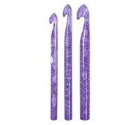 Genérico Crochet Hooks - Crochet Hook Set, Crystal Sequin Needles, Beginner Crochets Starter Kit | 151210Craft Tools Precision Accessories, Adult Yarn Crochets Home Hobby Enthusiasts Handmade Art