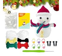 Genérico Crochet Kit For Beginners,Knitting Accessories With Yarn Hook | Easy Crocheet KKit Withh Video Tutorials - Teens Women Men Home Relaxation Holiday Birthday Classroom Travel Indoor