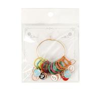 Genérico Crochet Locking Markers, Numbered Multicolor Cat Ear Metal Clip | Numbered Knitting Markers For Weaving Sewing Crocheting Jewelry Making DIY Quilting Home Women Men Beginners Girls