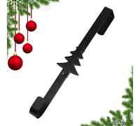 Generico Crochet Pour Couronne De Noël, Décoration De Fêtes Et Support Pour Couronne, Support Robust14,96x3.15x0,98 Poucesrintemps Automne Halloween Porche