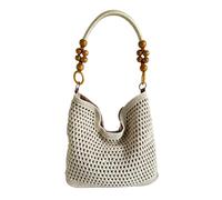 Genérico Crochet Purse - 11.81 Inch Bohemian Woven Shoulder Tote Handbag