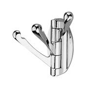 Genérico Crochets de robe pour les salles de bains, crochets muraux de salle de bain, de serviette murale - t décoratif pivotant po s de sac à ma