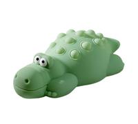 Genérico Crocodile Night Lamp, Usb Rechargeable Silicone Tap Light, Soft Animal Tabletop Nightlight on Bedroom Desk Nursery, Cute Bedside Mood Lighting for Living Room Decoration and Sleep Aid